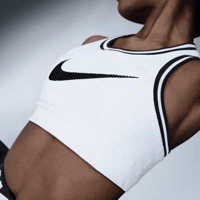 Brassière de sport rembourrée à maintien léger en jersey Nike pour femme