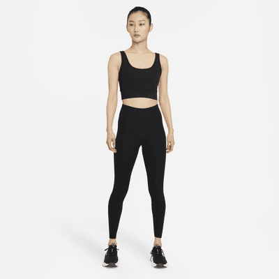 Nike One Luxe Women's Mid-Rise Ribbed Leggings