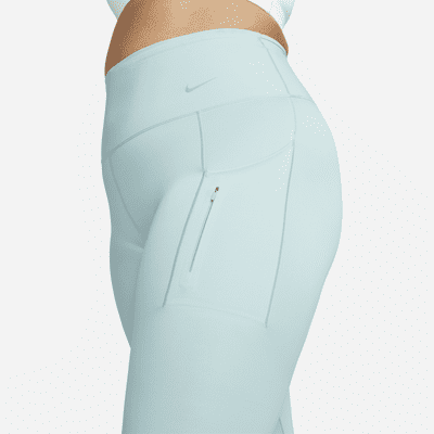 Nike Go Women's Firm-Support High-Waisted Cropped Leggings with Pockets