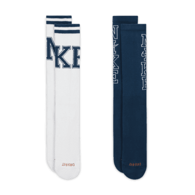 Nike Everyday Plus Cushioned Crew Training Socks (2 Pairs)