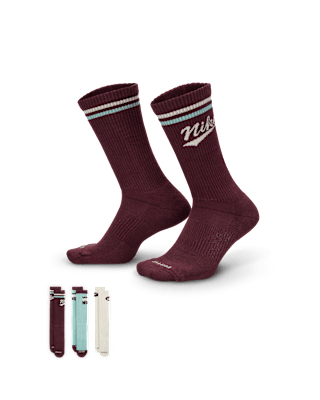 Unisex носки Nike Everyday Plus Crew Socks (3 Pair)