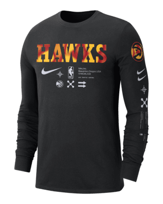 Gray Atlanta Hawks Nike Team-Issued MLK Long Sleeve Shirt from the  2021-22 NBA Season