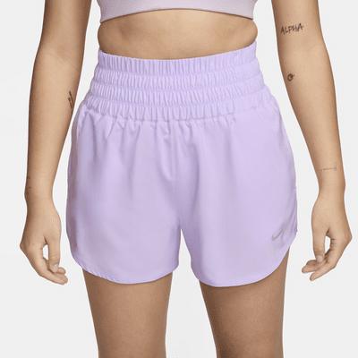 Nike One Women's Dri-FIT Ultra High-Waisted 3" Brief-Lined Shorts