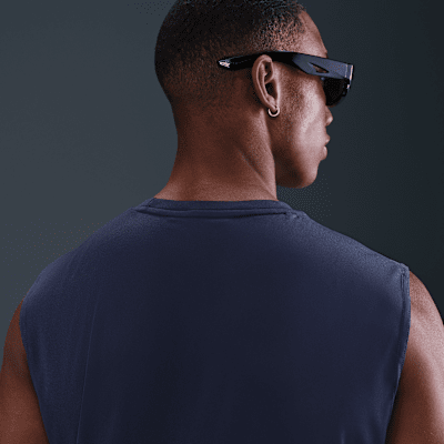 Camiseta Hydroguard de natación sin mangas para hombre Nike Essential