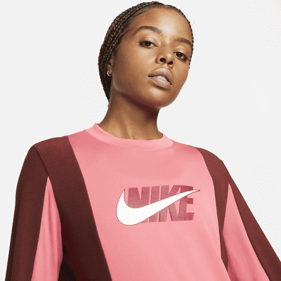 Prenda de capa media de running para mujer Nike Dri-FIT Icon Clash