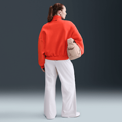 Nike 24.7 ImpossiblySoft Parte de arriba Dri-FIT oversize con media cremallera - Mujer