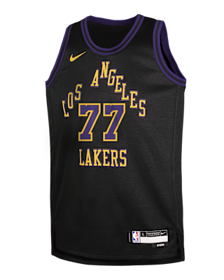 Детские джерси Luka Dončić Los Angeles Lakers City Edition Big Kids' Nike NBA Swingman Jersey