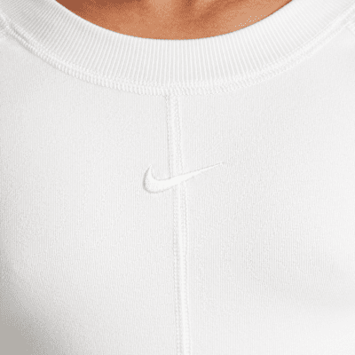 Playera de manga larga cropped para niña talla grande Nike Sportswear