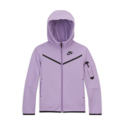 purple nike zip up jacket