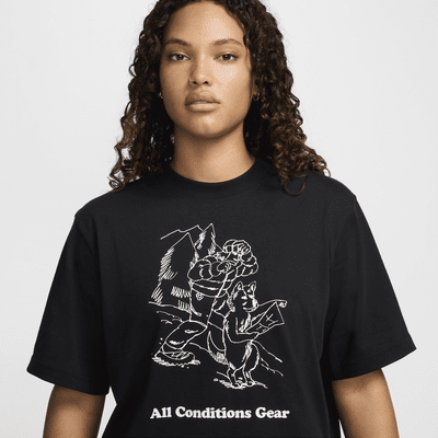 T-shirt ampia con grafica Nike ACG – Donna