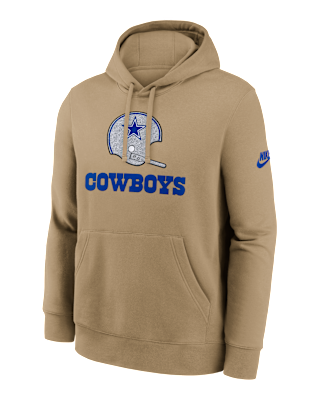 Мужское худи Dallas Cowboys Best Season Rewind Club Nike NFL Pullover Hoodie