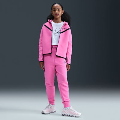 Nike Sportswear Tech Fleece Girls' Full-Zip Hoodie