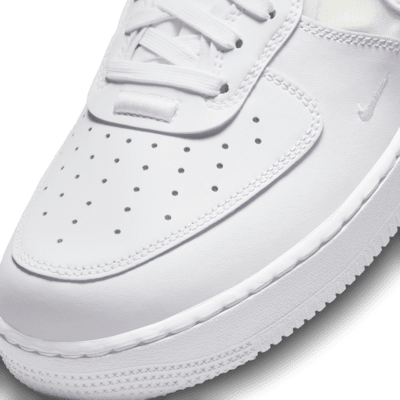 The Crisp and Clear, Nike Air Force 1 Low Top Sneakers