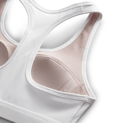 Nike Swoosh Medium Support Women's Padded Logo Sports Bra