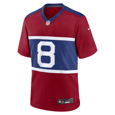 Jersey para el partido de la NFL Nike para hombre Daniel Jones New York Giants