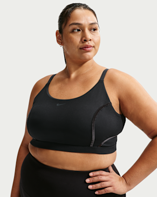 Женские  Nike One Light-Support Padded Sports Bra (Plus Size)