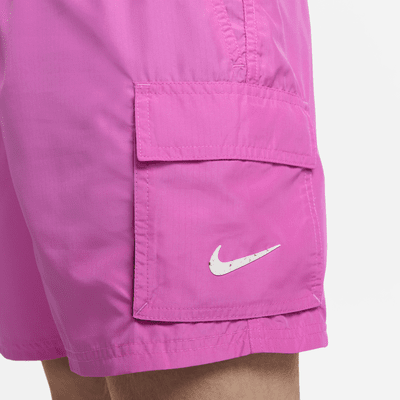 Nike Men's 5" Belted Packable Swim Trunks