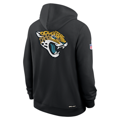 Jacksonville Jaguars Utility Player Sideline Men's Nike Dri-FIT NFL Full-Zip Hoodie
