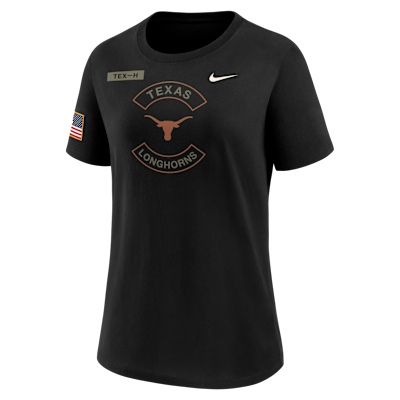 Texas Military Appreciation Women's Nike Dri-FIT College T-Shirt