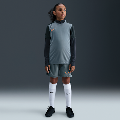Playera de fútbol Dri-FIT para niños talla grande Nike Academy