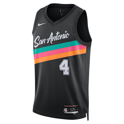 De'Aaron Fox de los San Antonio Spurs City Edition