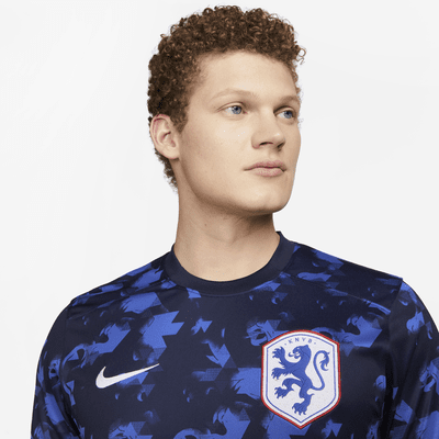 Jersey de fútbol Nike Dri-FIT de los Países Bajos visitante 2023 Stadium para hombre