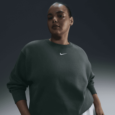 Nike Sportswear Phoenix Fleece Women's Oversized Crew-Neck Sweatshirt (Plus Size)