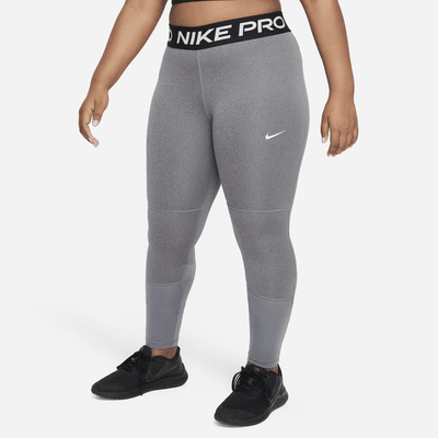 Nike Pro Dri-FIT Older Kids' (Girls') Leggings (Extended Size). Nike DK