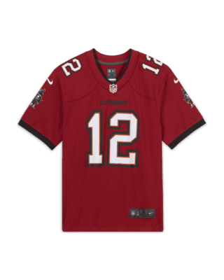 Camisola de jogo de futebol americano NFL Tampa Bay Buccaneers (Tom Brady)  Júnior. Nike PT