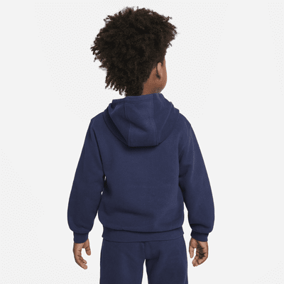 Sudadera con gorro sin cierre para niños talla pequeña Nike Sportswear Club Fleece