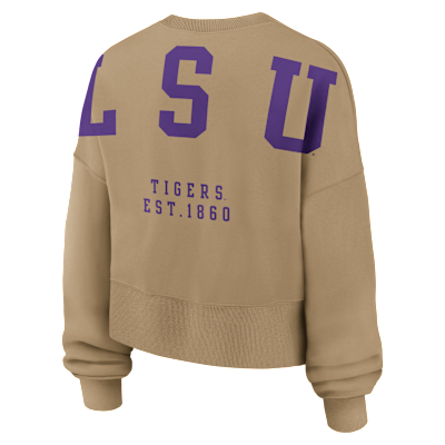 LSU Phoenix 2-Hit Women's Nike College Pullover Crew
