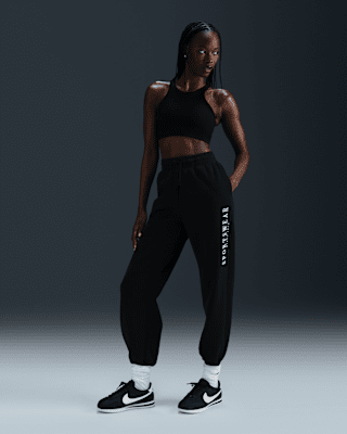 Женские  Nike Sportswear Phoenix Fleece High-Waisted Oversized Sweatpants