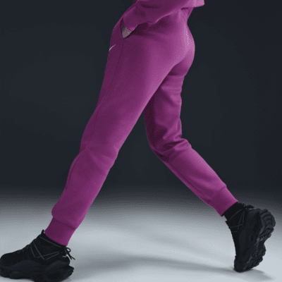 Nike Sportswear Phoenix Fleece Jogger de talle medio - Mujer