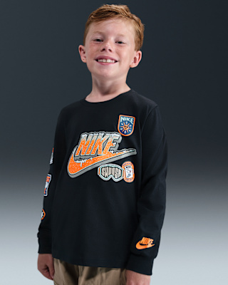 Детская футболка Nike Little Kids' Snow Day Long Sleeve