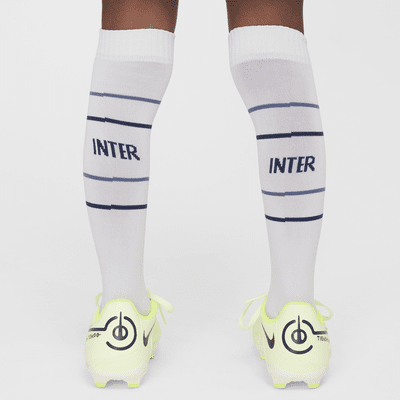 Inter Milan 2024/25 Stadium Uit Nike driedelig replica-voetbaltenue voor kleuters