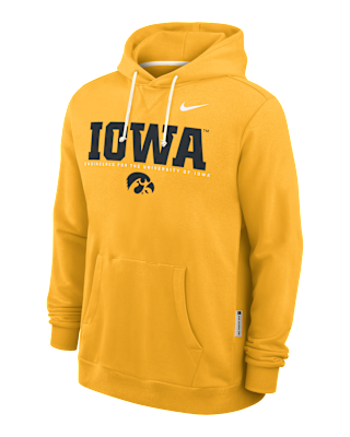 Мужское худи Iowa Sideline Nike Dri-FIT College Pullover Hoodie