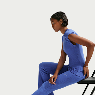 Nike Sportswear Chill Knit Women's Mid-Rise Tight Ribbed Pants