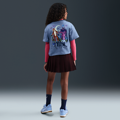Playera para niña talla grande Nike Sportswear