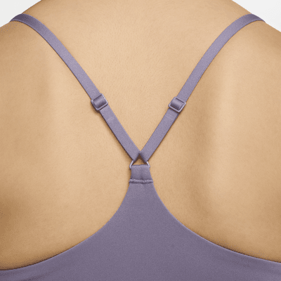 Brassière de sport réglable rembourrée à maintien léger Nike Indy pour femme