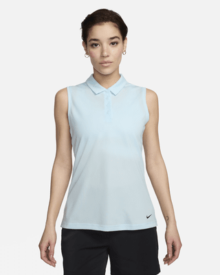 Женские  Nike Dri-FIT Victory Sleeveless Golf Polo