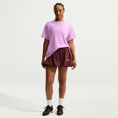 Playera de manga corta oversized para mujer Nike Sportswear