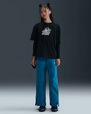 Детские  Nike Sportswear Big Kids' (Girls') Woven Wide-Leg Pants