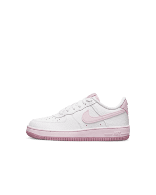 white air force 1 with pink sole