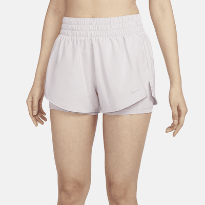 Nike Dri-FIT One Women's Mid-Rise 8cm (approx.) 2-in-1 Shorts