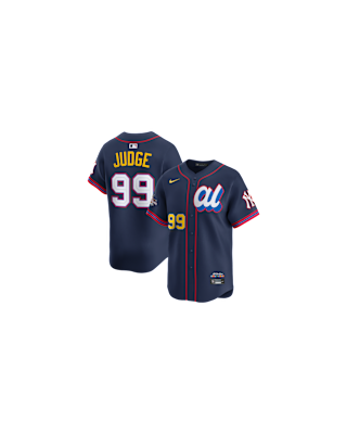 Мужские джерси Aaron Judge American League 2025 Home Run Derby Nike Dri-FIT ADV MLB Limited Jersey для бега