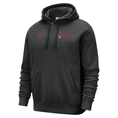 Sweat à capuche Nike NBA Chicago Bulls Club Courtside pour homme