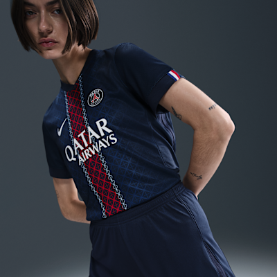 Paris Saint-Germain 2025/26 Stadium Home Women's Nike Dri-FIT Football Replica Shorts