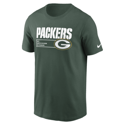 Green Bay Packers Division Essential Men's Nike NFL T-Shirt. Nike.com