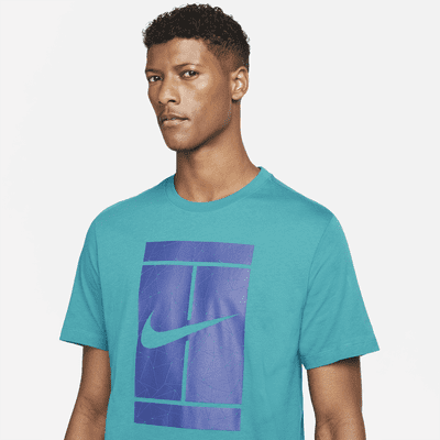 NikeCourt Men's Seasonal Tennis T-Shirt. Nike.com