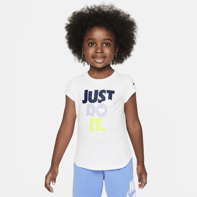 Nike Sweet Swoosh "Just Do It" Toddler Graphic T-Shirt